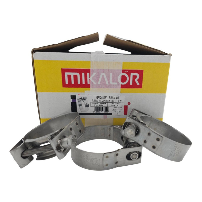 Mikalor Supra Heavy-Duty T Bolt Hose Clamp (W5)
