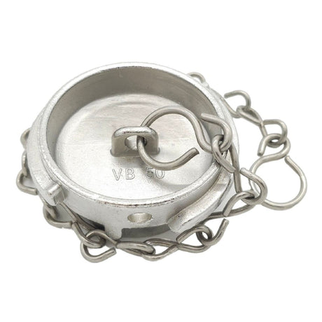 Tank Wagon Coupling Cap VB (Stainless Steel), Hose Couplings & Fittings at JML Henderson