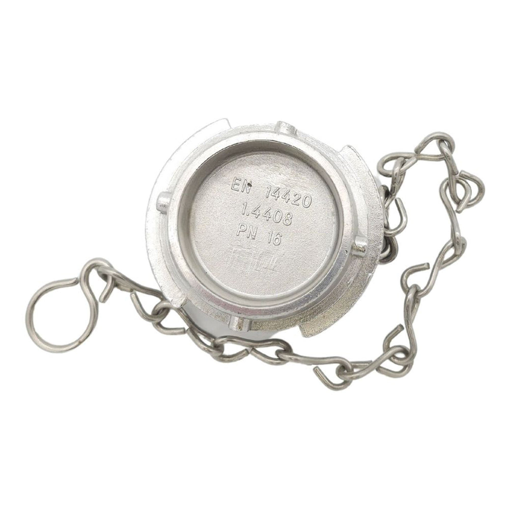 Tank Wagon Coupling Cap VB (Stainless Steel), Hose Couplings & Fittings at JML Henderson