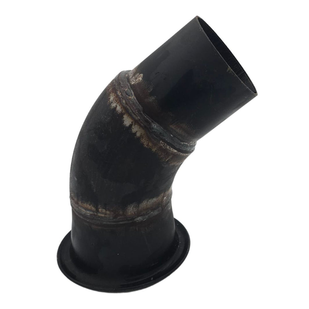 Toggle Female Coupling to 45° Bend to Plain Hose Tail (Mild Steel)