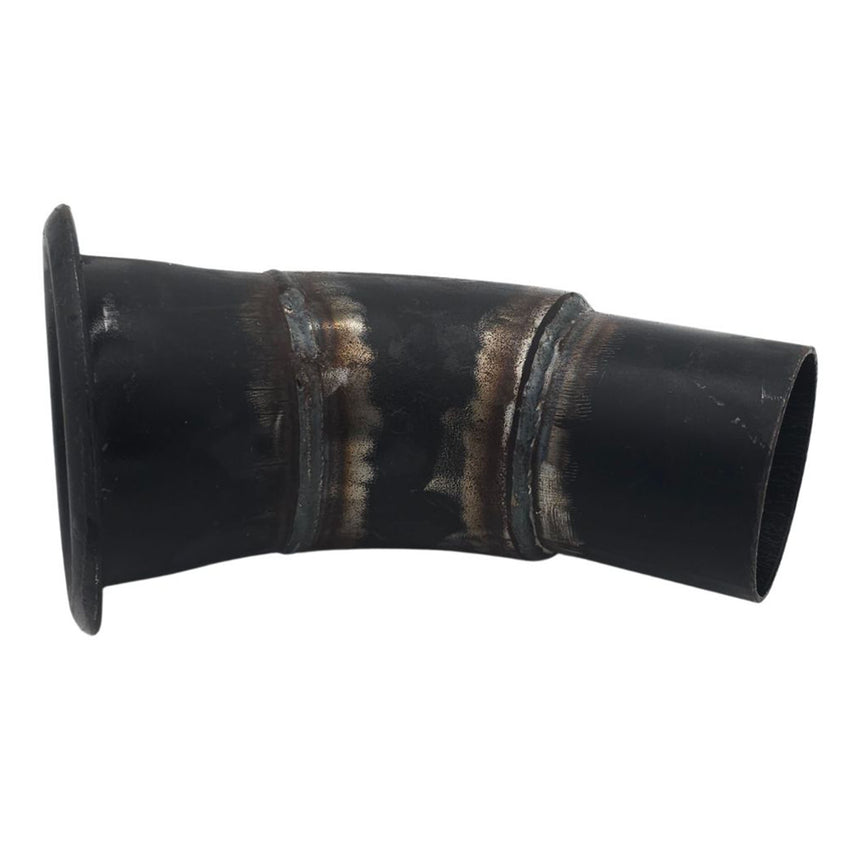 Toggle Female Coupling to 45° Bend to Plain Hose Tail (Mild Steel)