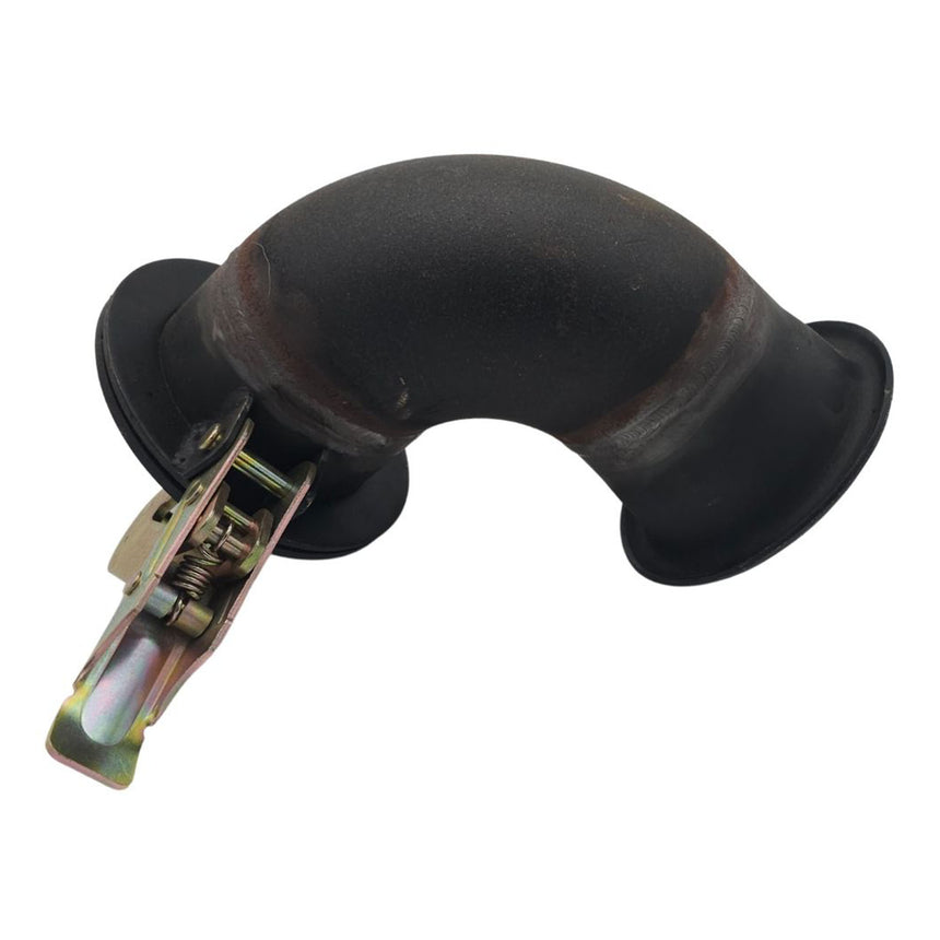 Toggle Male Coupling to 90° Bend to Toggle Female Coupling (Mild Steel)