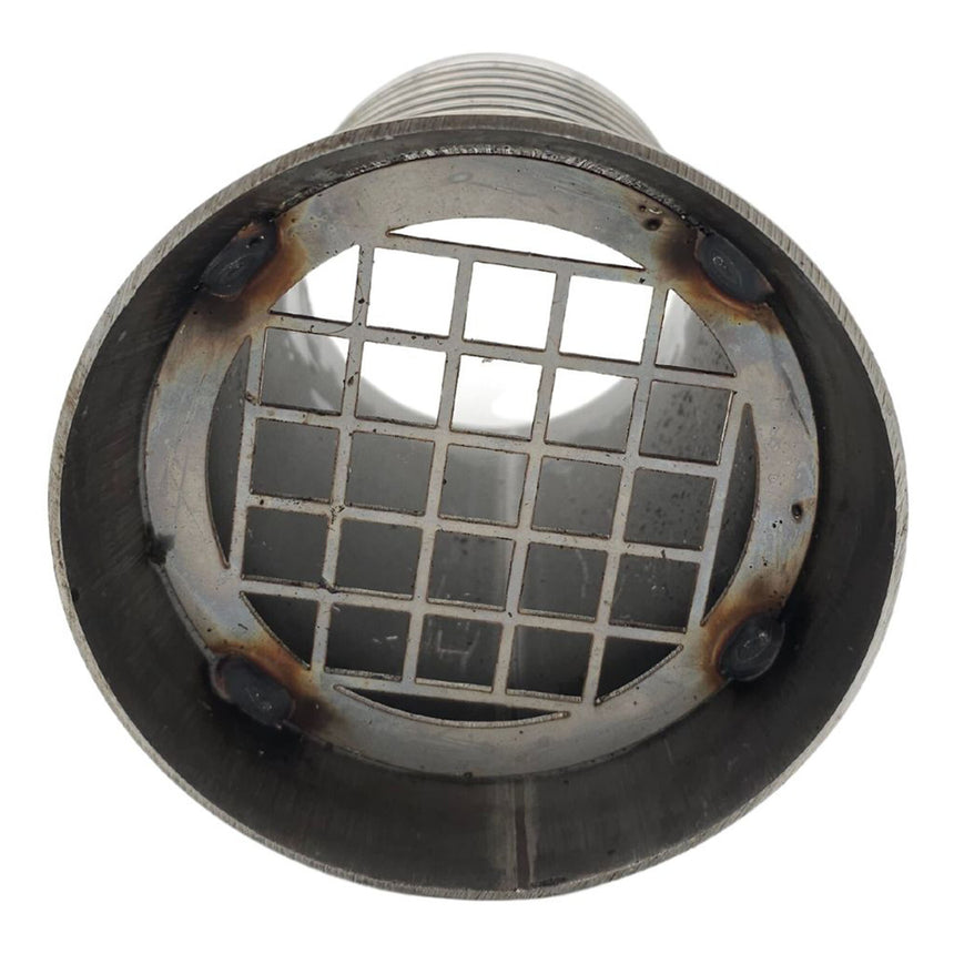 Unicone Hose Coupling Serrated Tail (Stainless Steel & Filter Grid)