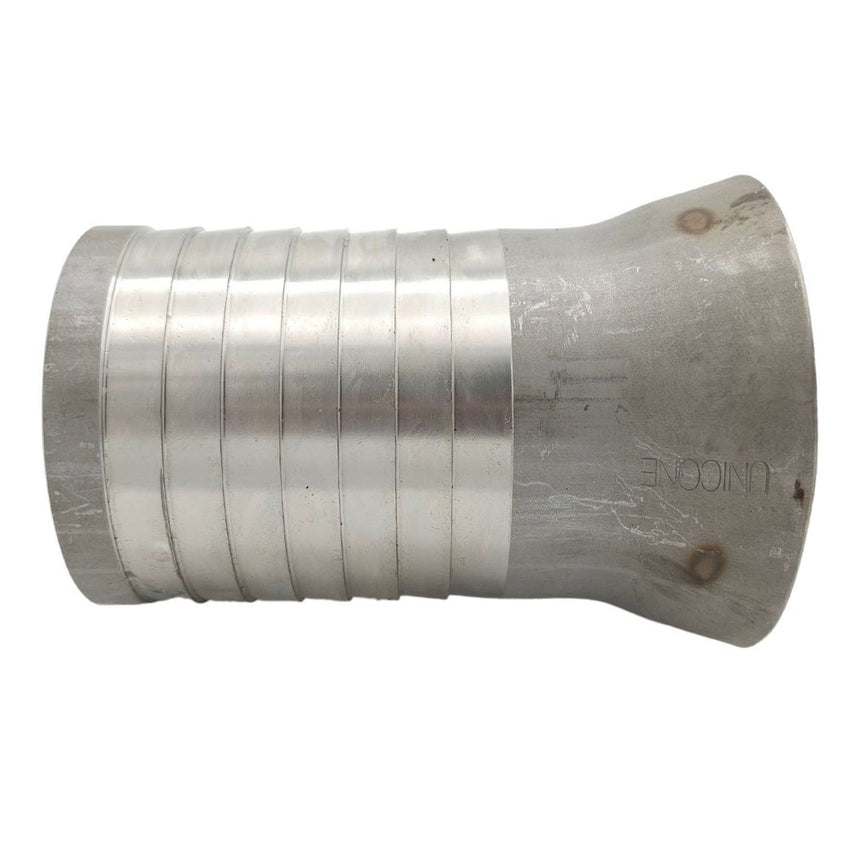 Unicone Hose Coupling Serrated Tail (Stainless Steel & Filter Grid)