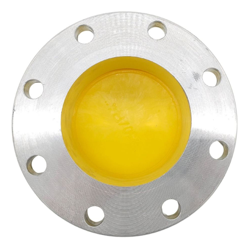 100mm 8 Hole Flange to 4" BSP Male (Aluminium)
