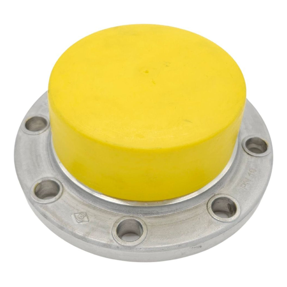 100mm 8 Hole Flange to 4" BSP Male (Aluminium)