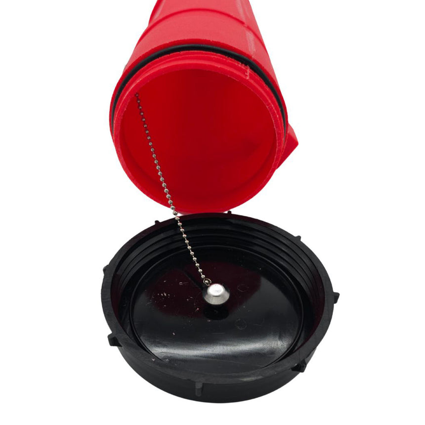 Red Document Holder Tube