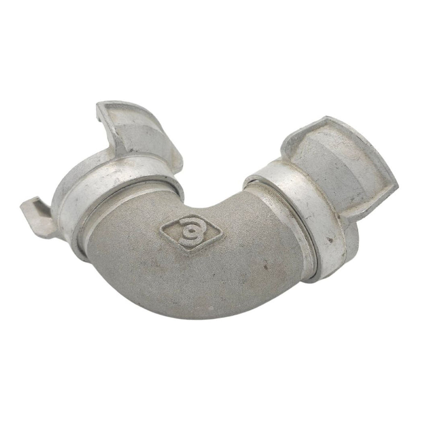 Guillemin Coupling to 90° Bend (Aluminium)