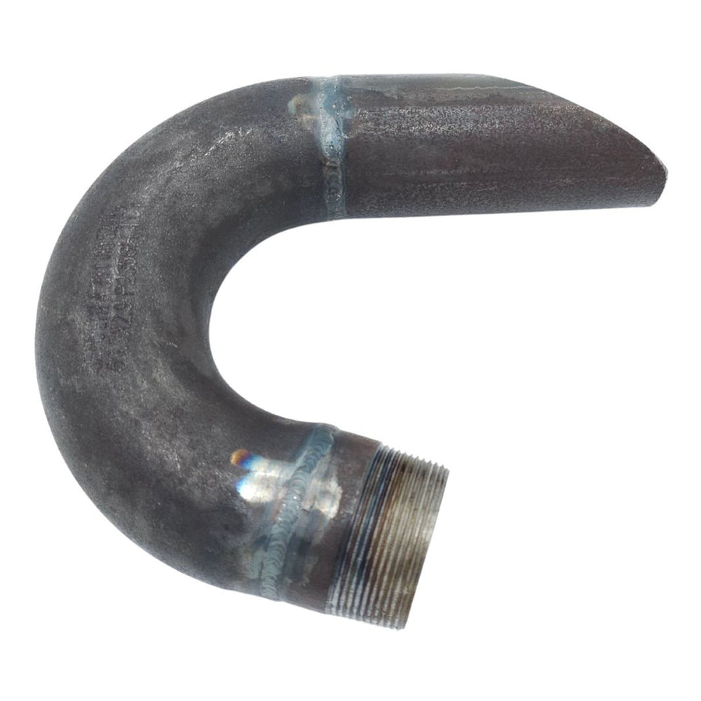 2in BSP Male 180° Steel Weld Nozzle