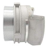 Guillemin Coupling to BSP Male with Locking Ring (Aluminium)