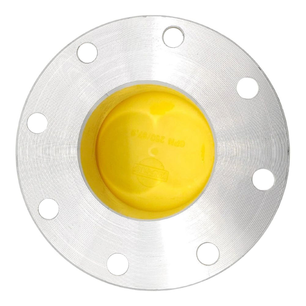80mm 8 Hole Flange to 3" BSP Male (Aluminium)