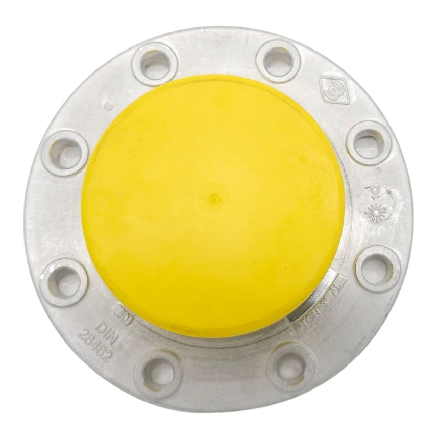 80mm 8 Hole Flange to 3" BSP Male (Aluminium)