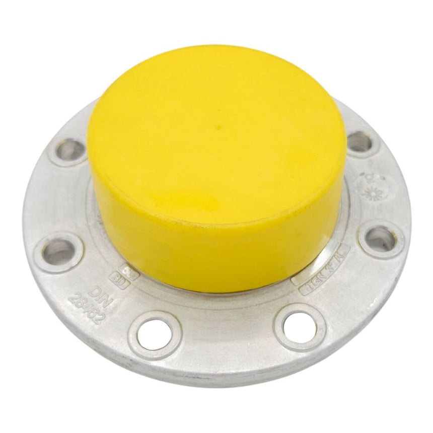 80mm 8 Hole Flange to 3" BSP Male (Aluminium)