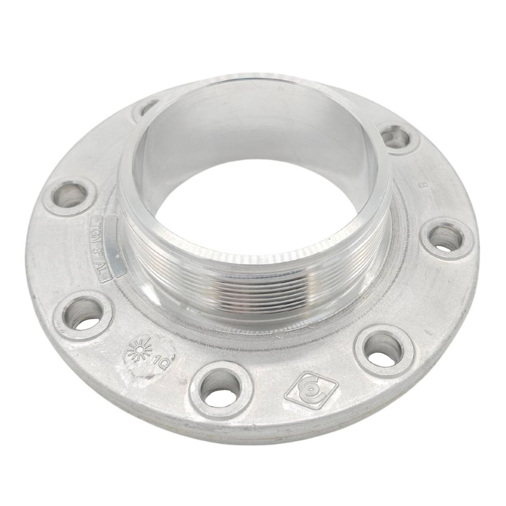 80mm 8 Hole Flange to 3" BSP Male (Aluminium)