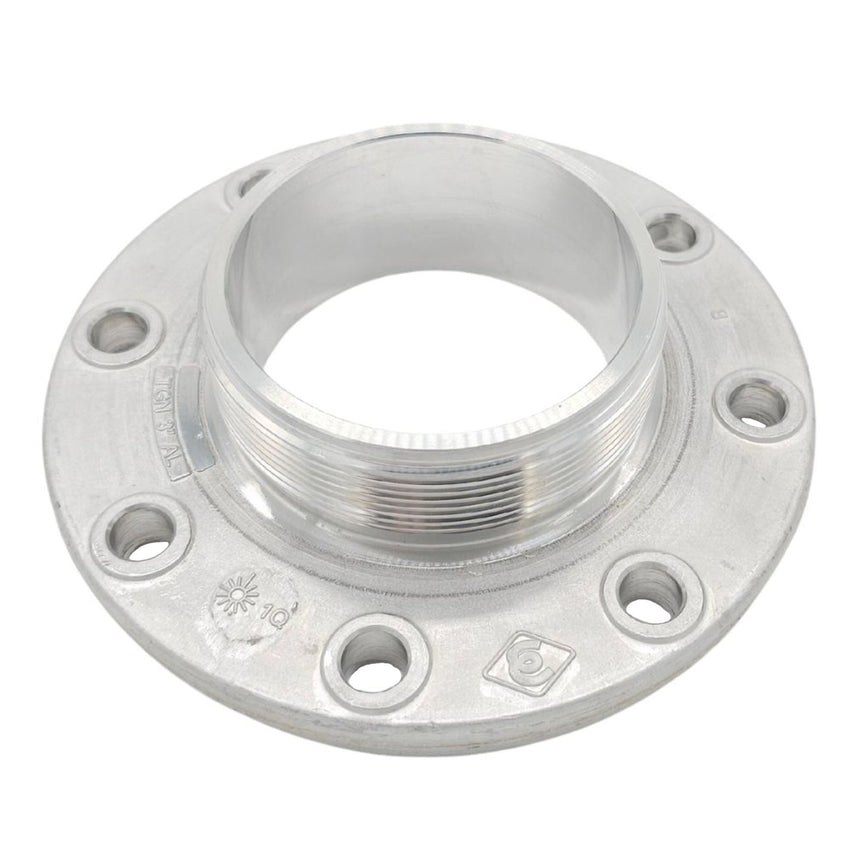 80mm 8 Hole Flange to 3" BSP Male (Aluminium)