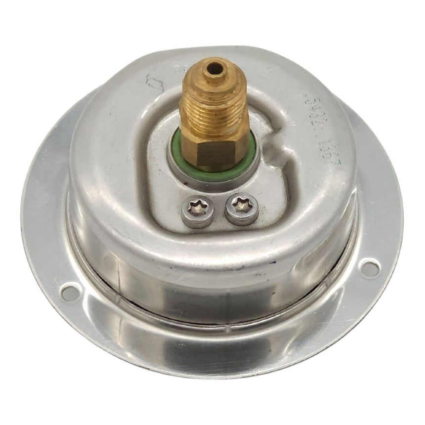 63mm Pressure Gauge 4 Bar Rear Entry Flanged 0.25" BSP