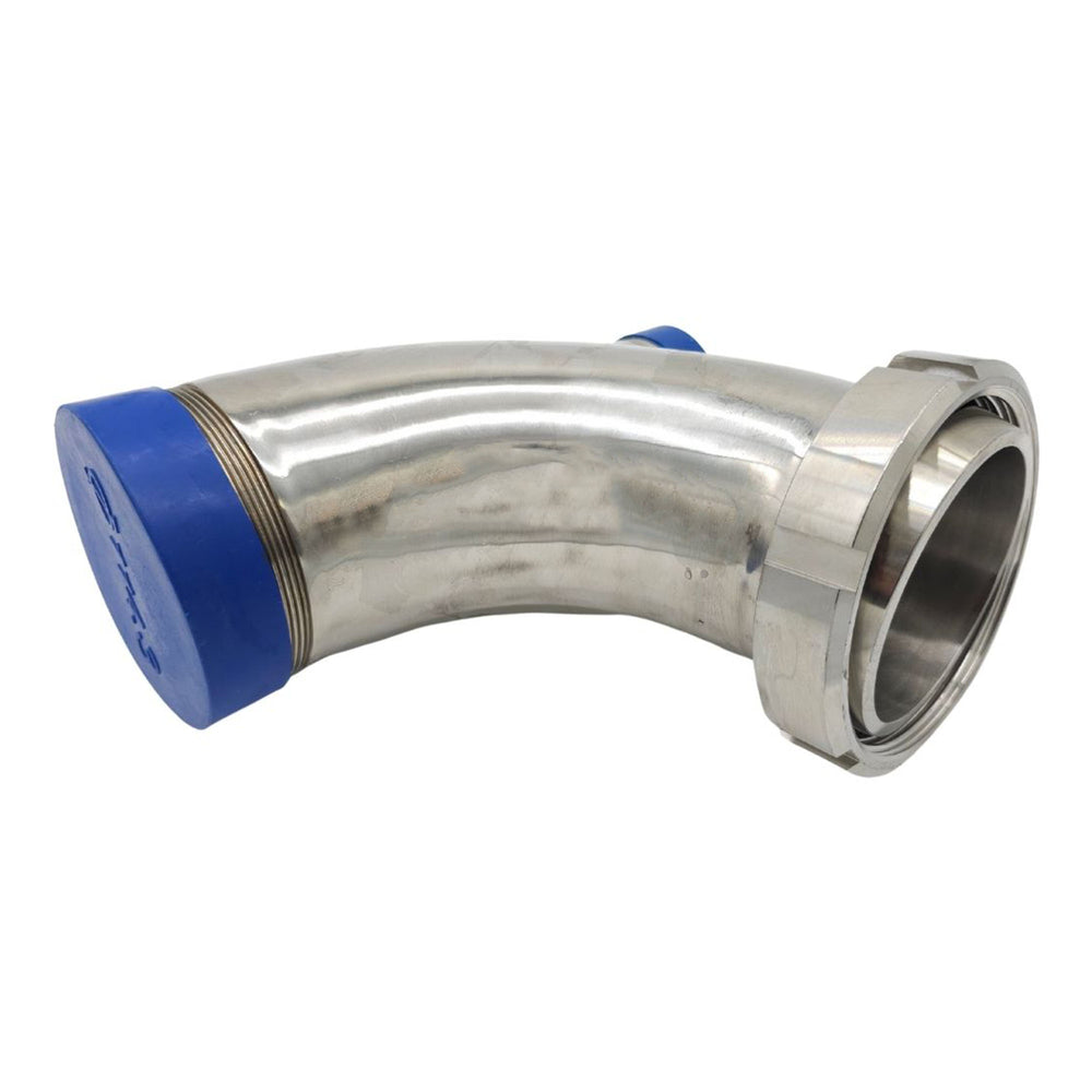 Discharge Elbow 4" Rosista to 4in BSP Male with 2" BSP Port