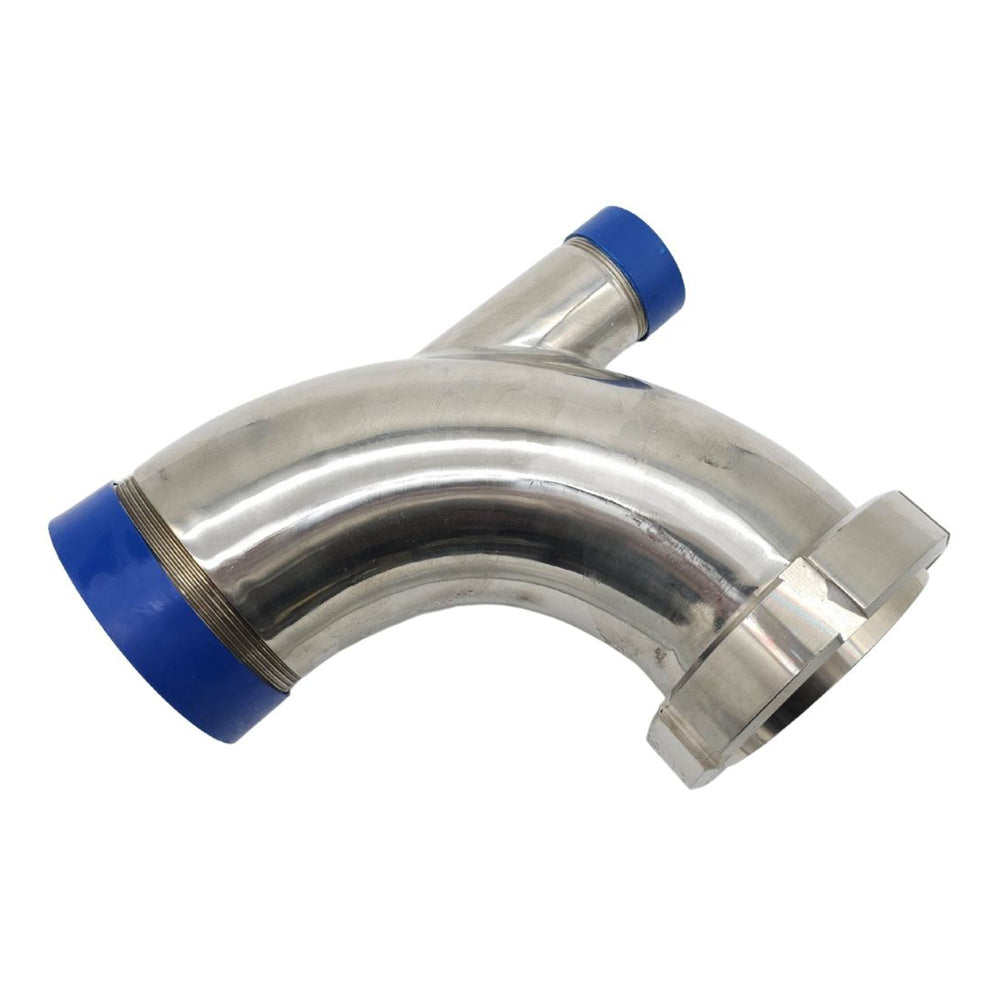 Discharge Elbow 4" Rosista to 4in BSP Male with 2" BSP Port