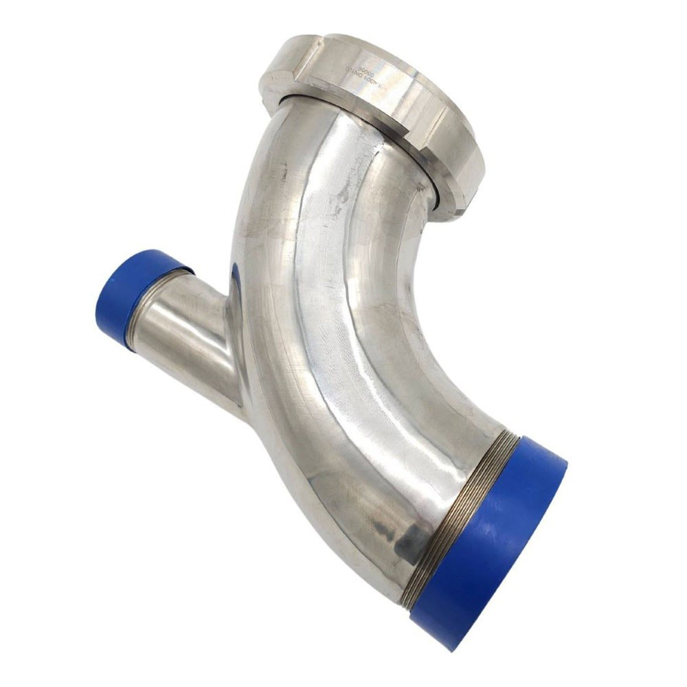 Discharge Elbow 4" Rosista to 4in BSP Male with 2" BSP Port