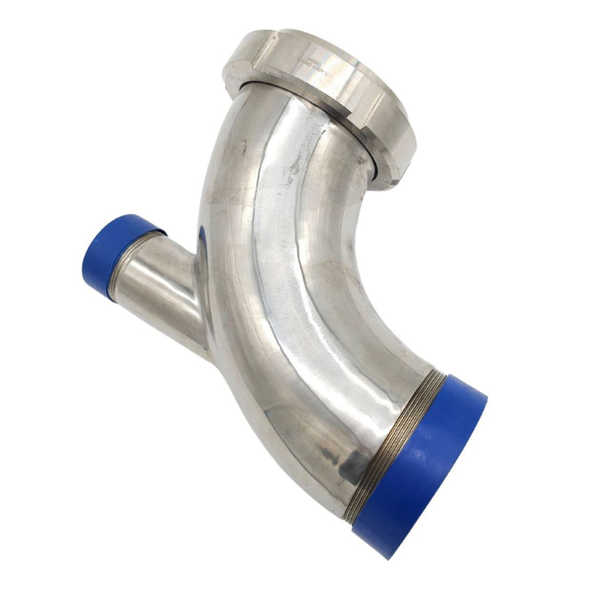 Discharge Elbow 4" Rosista to 4in BSP Male with 2" BSP Port