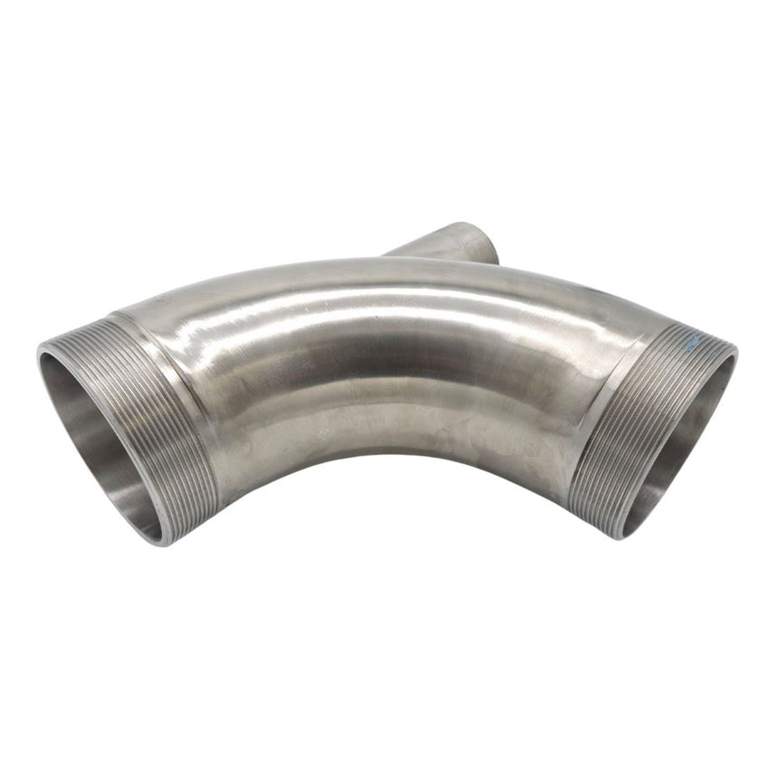 Discharge Elbow 4" BSP Male 90° to Male with 2" BSP Port