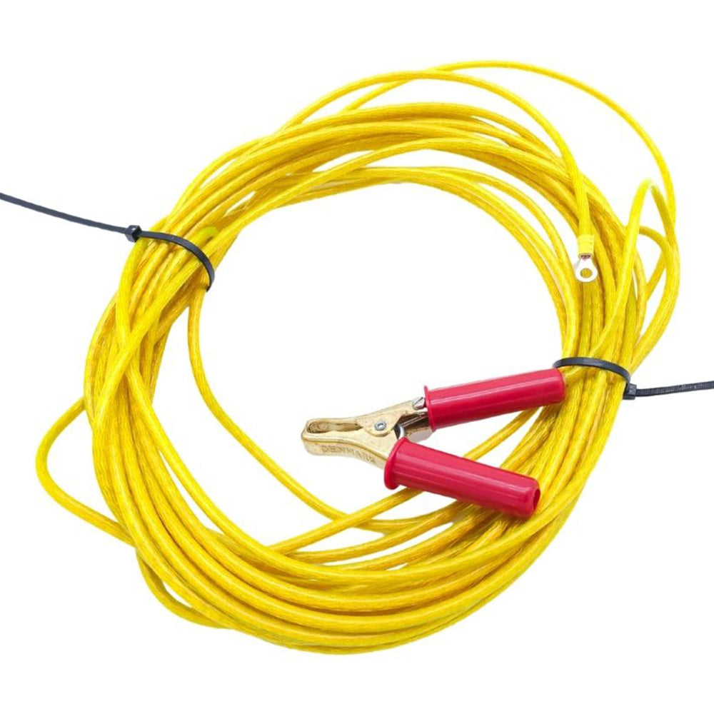 Spare Earthing Cable & Clip (15m)