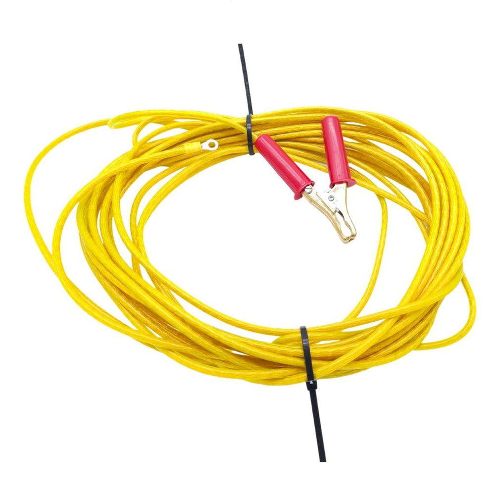 Spare Earthing Cable & Clip (15m)