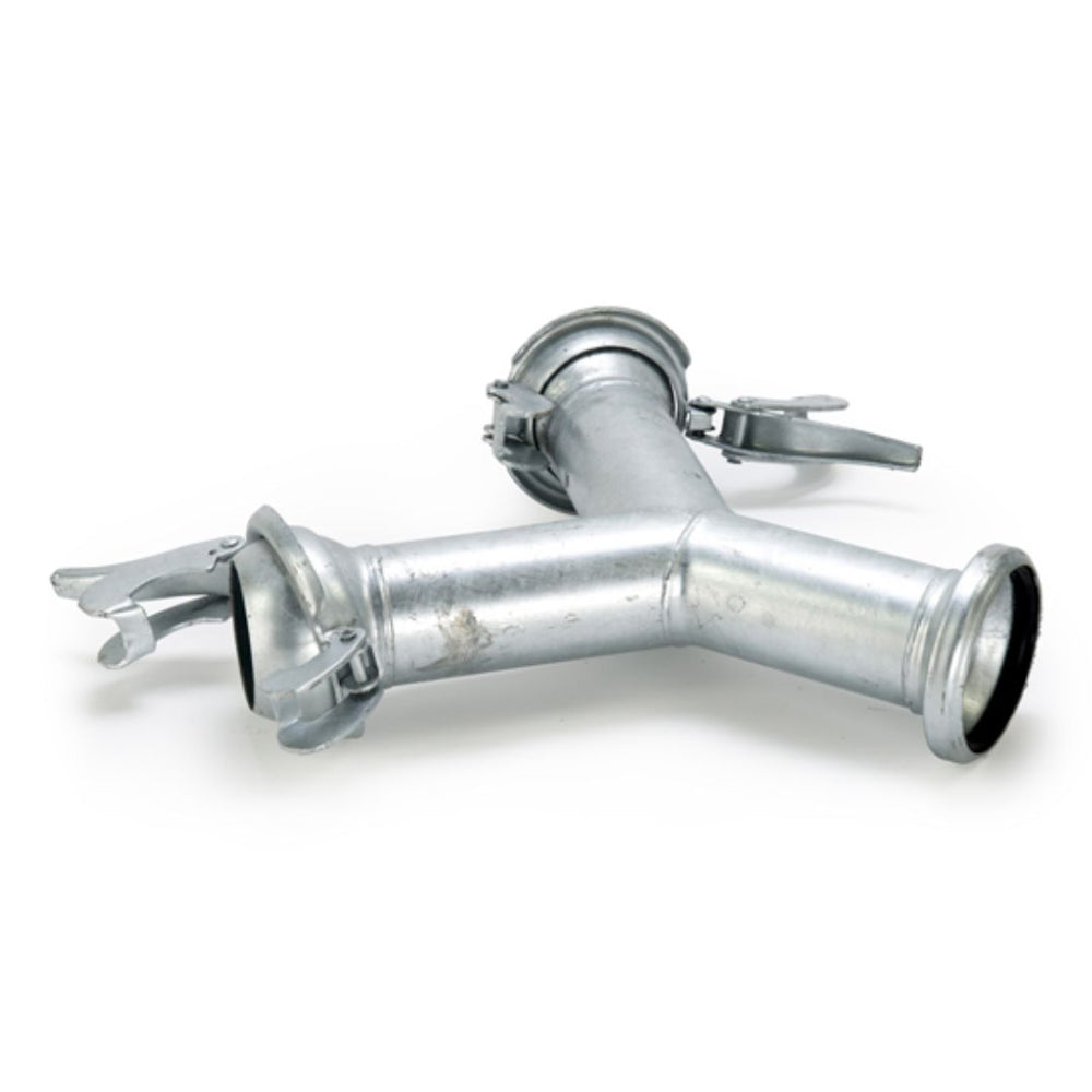 Genuine Bauer Coupling 2 Male 1 Female 'Y' Leverlock (Galvanized)