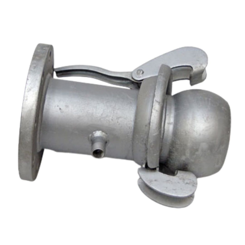Genuine Bauer Coupling Male Flange with BSP Takeoff (Galvanized)
