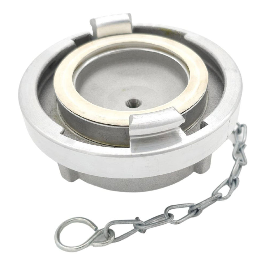 Storz Hose Coupling Blank Cap With Drain Valve (Aluminium), Hose & Pipe Fittings at JML Henderson