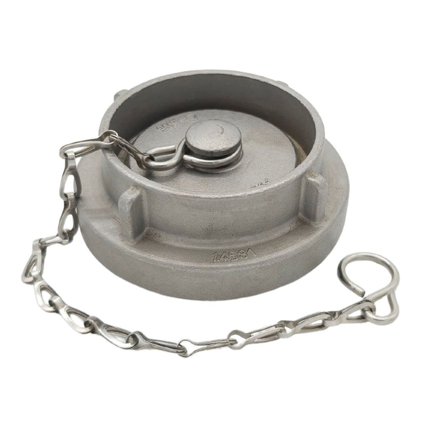 Stainless Steel Storz Coupling Blank Cap, Industrial Storz Couplings at JML Henderson