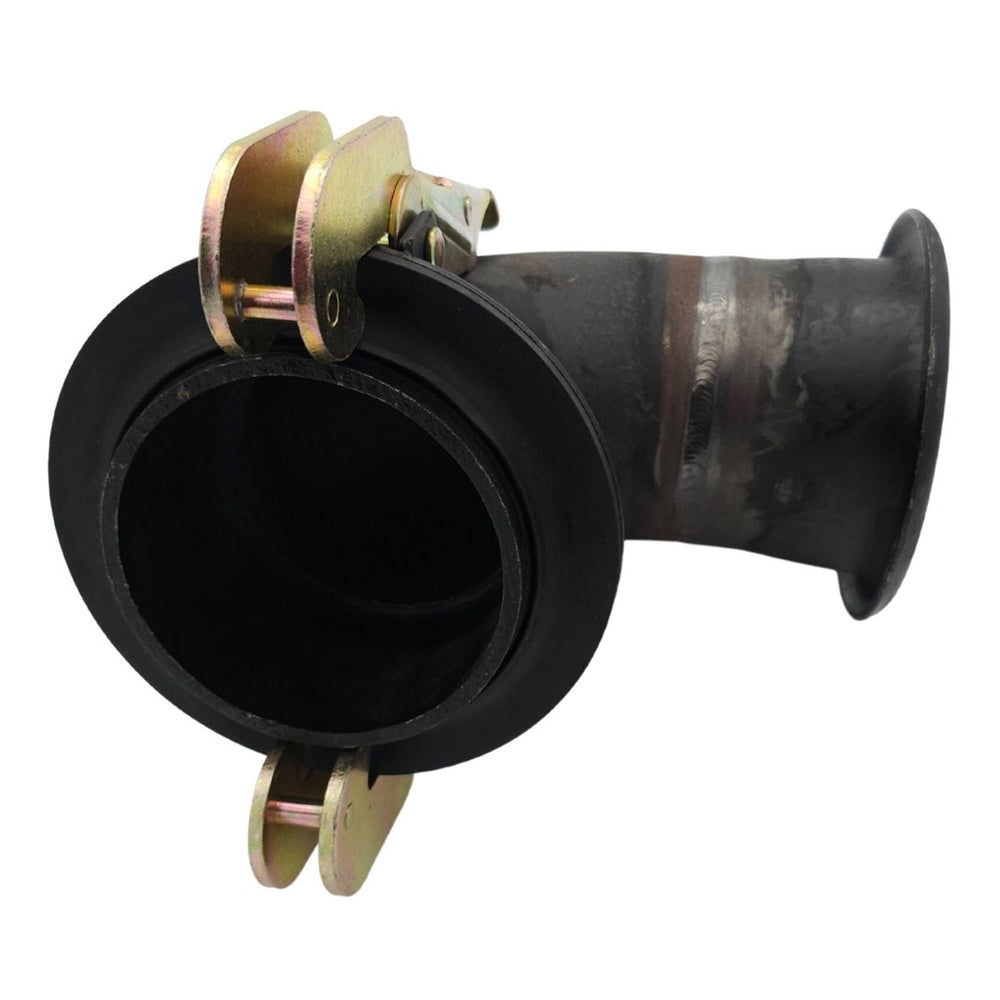 Toggle Male Coupling to 90° Bend to Toggle Female Coupling (Mild Steel)
