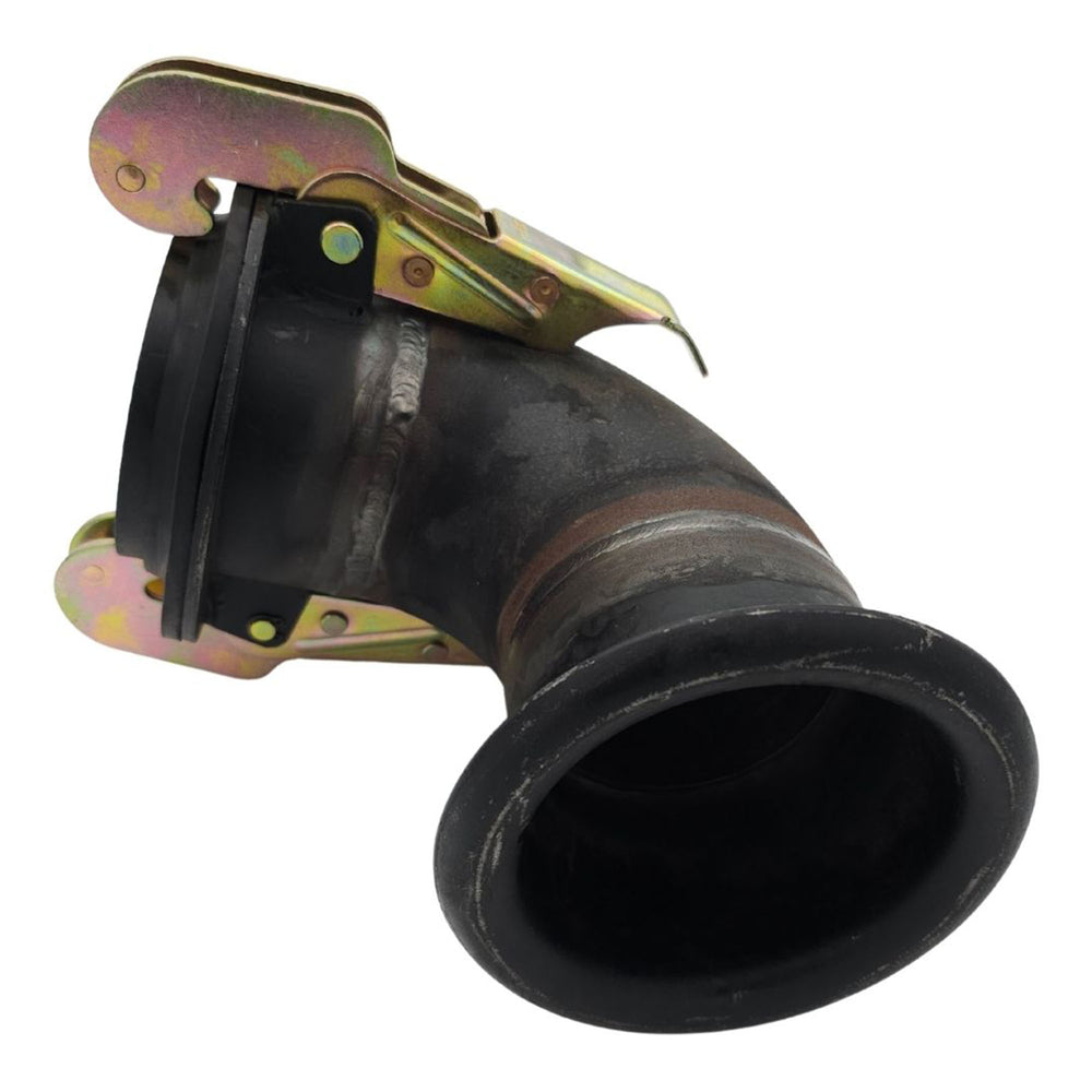 Toggle Male Coupling to 90° Bend to Toggle Female Coupling (Mild Steel)