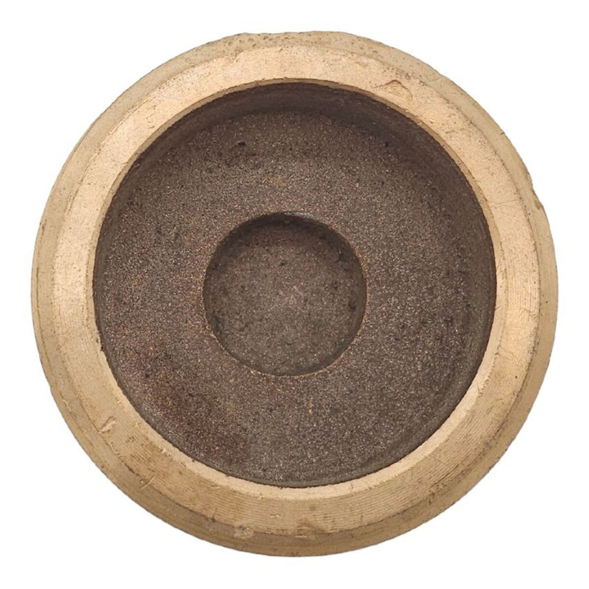 4" Wilcox Male Blank Bung with Chain (Gunmetal)