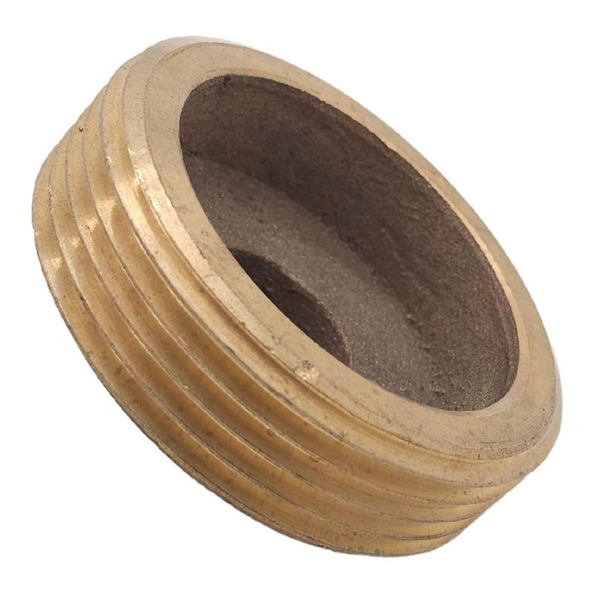 4" Wilcox Male Blank Bung with Chain (Gunmetal)