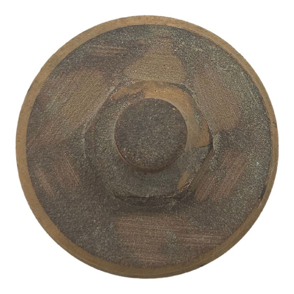 4" Wilcox Male Blank Bung with Chain (Gunmetal)