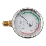 100mm Pressure Gauge 4 Bar Bottom Entry