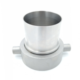 BSP Female Smooth Hose Tail to Suit Safety Clamp (Stainless Steel)