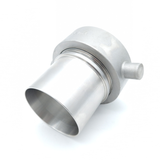 BSP Female Smooth Hose Tail to Suit Safety Clamp (Stainless Steel)