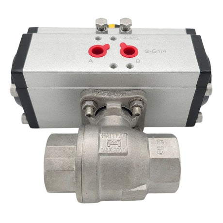 Ball Valve with Double Acting Actuator, Ball Valves at JML Henderson