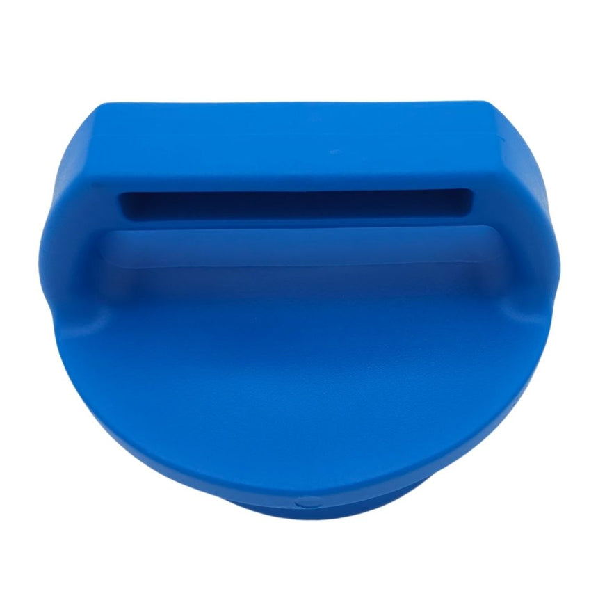 Camlock Coupling Part DP Blue Blank Plug (Polypropylene)