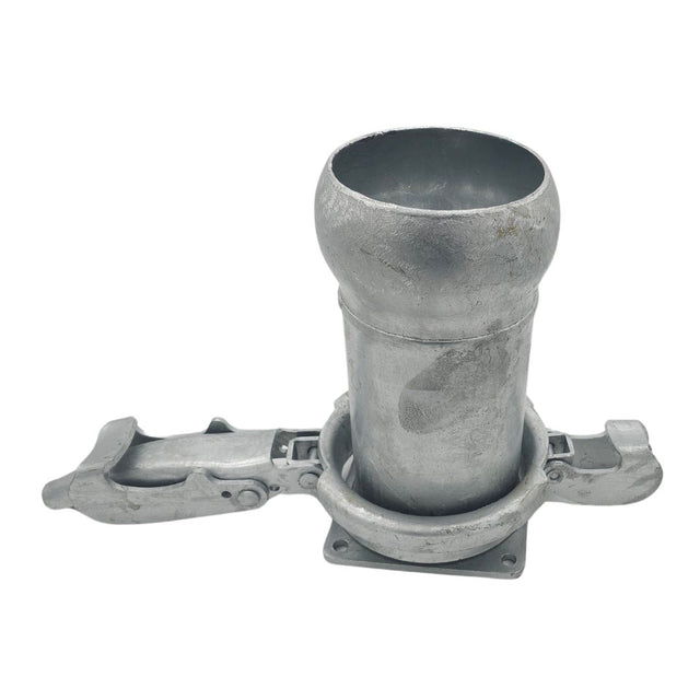 Genuine Bauer Coupling MZ Male Flange Adaptor (Galvanized) | JML Henderson | Bulk Tanker Parts