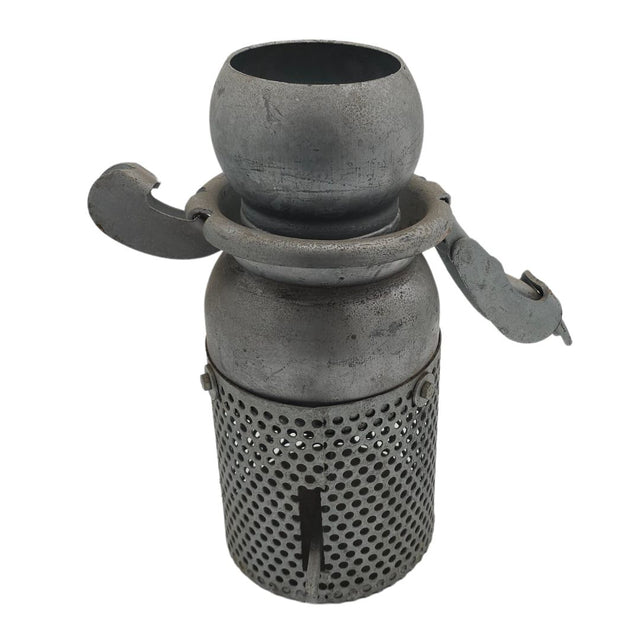 Genuine Bauer Coupling Male Footvalve & Strainer (Galvanized) | JML Henderson | Bulk Tanker Parts