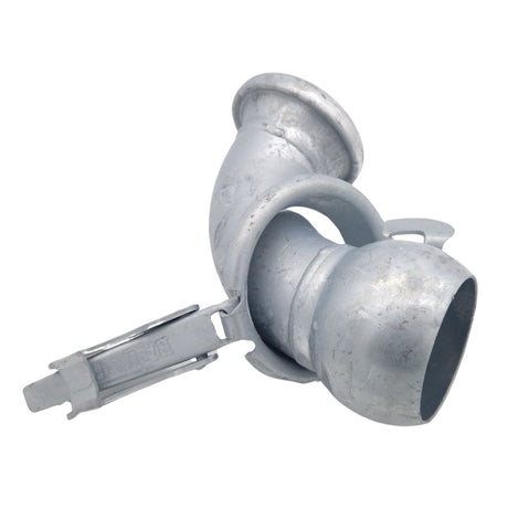 Genuine Bauer Coupling Male to Female 90° Bend (Galvanized) | JML Henderson | Bulk Tanker Parts