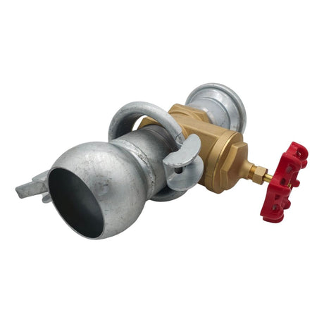 Genuine Bauer Hose Coupling S63 Gate Valve (Brass) | JML Henderson | Bulk Tanker Parts