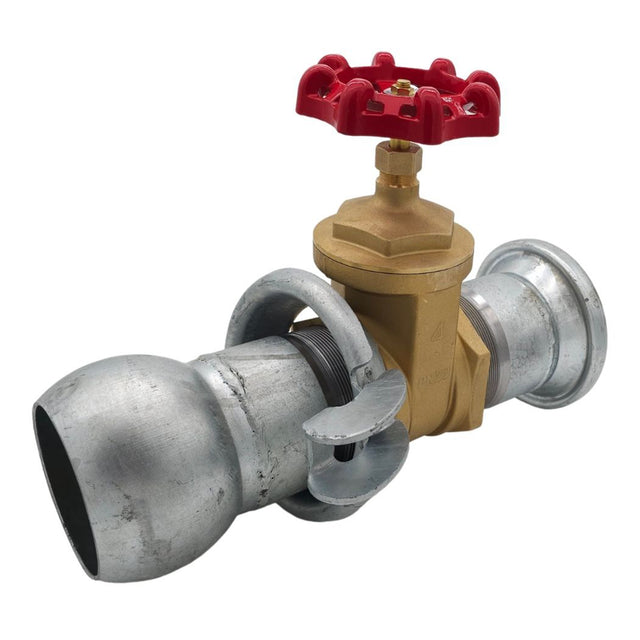 Genuine Bauer Hose Coupling S63 Gate Valve (Brass) | JML Henderson | Bulk Tanker Parts