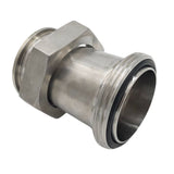 RJT Male to RJT Female Swivel Reducer (Stainless Steel)