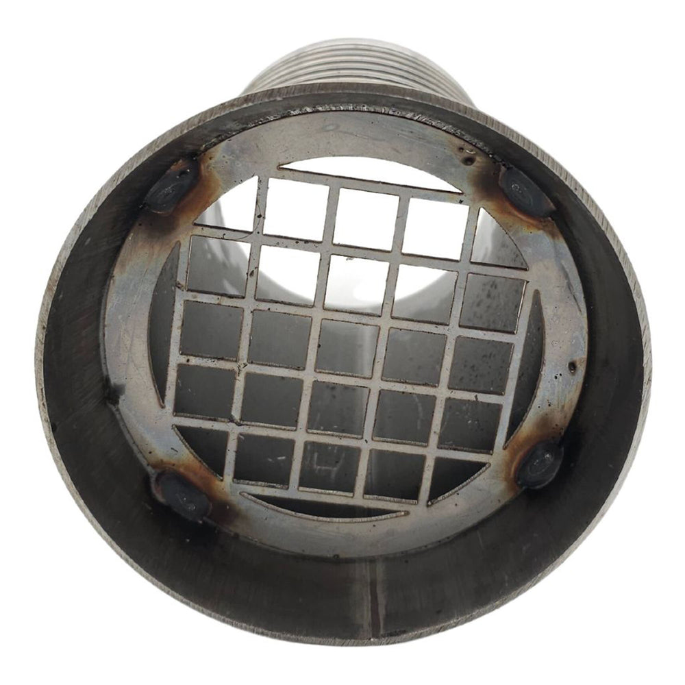 Unicone Hose Coupling Serrated Tail (Stainless Steel & Filter Grid)