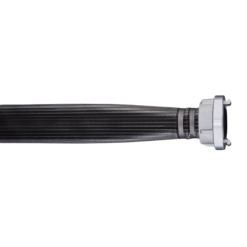 Hilcoflex Heavy Duty Rubber Covered Multipurpose Black Layflat Hose - 16 Bar