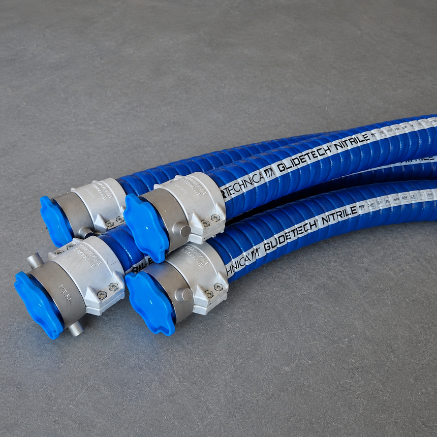 Tudertechnica GLIDETECH® NITRILE Suction & Delivery Food/Dairy Hose
